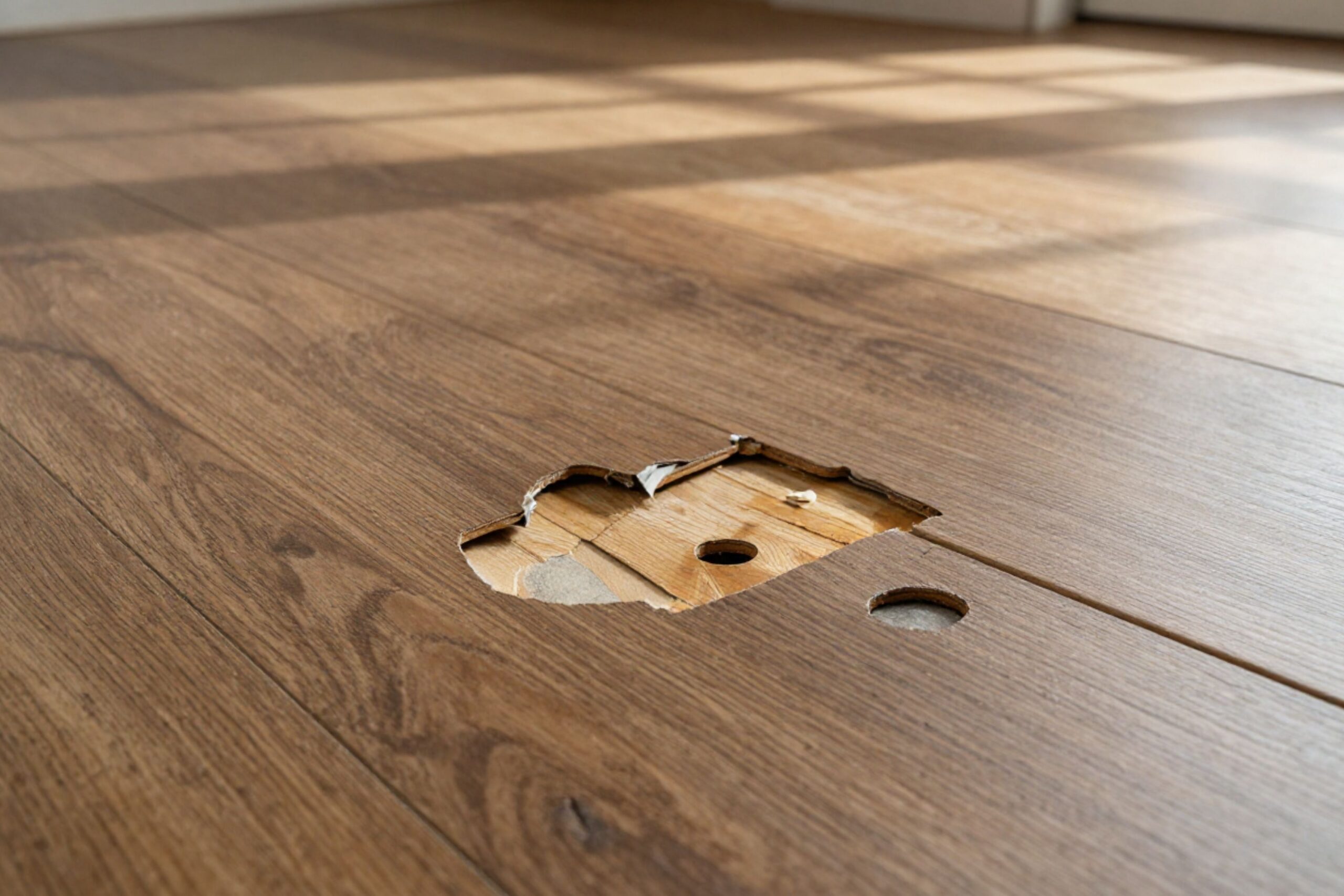 Hollow spots & delamination