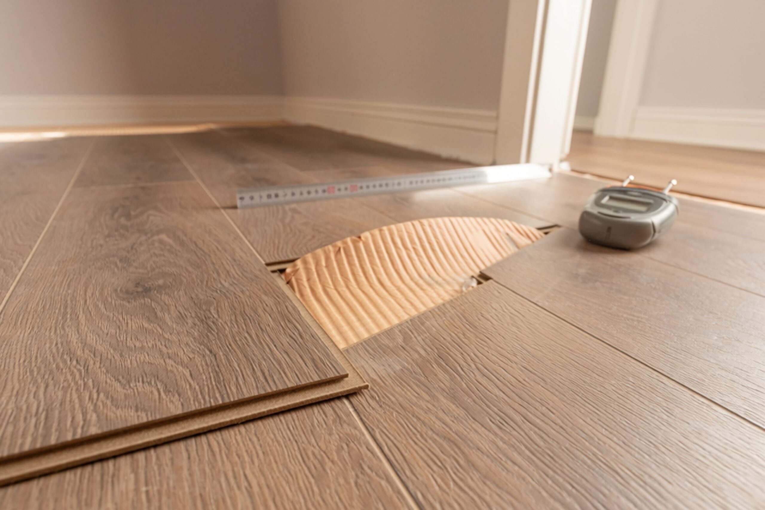 Subfloor telegraphing