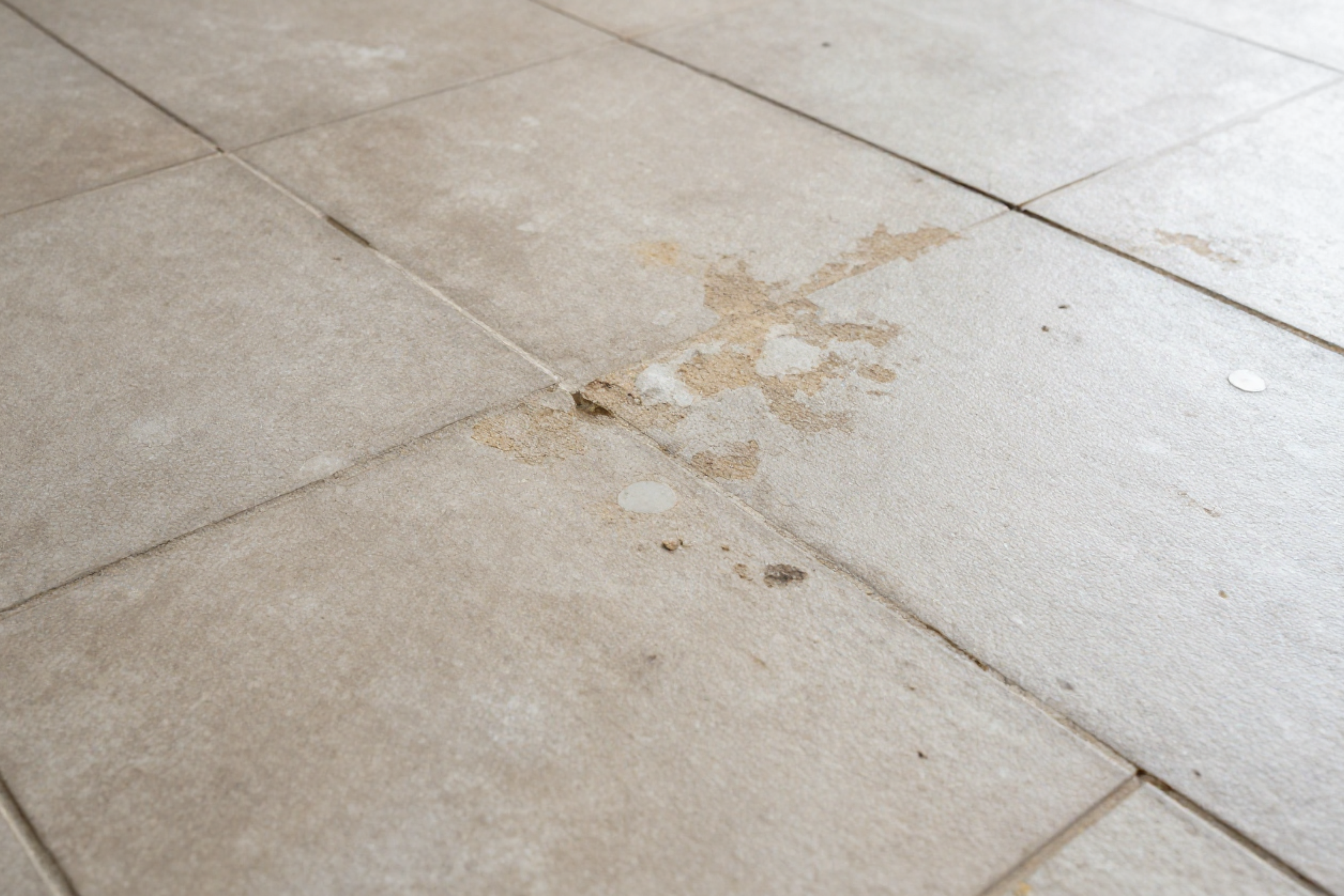 Premature tile flooring deterioration
