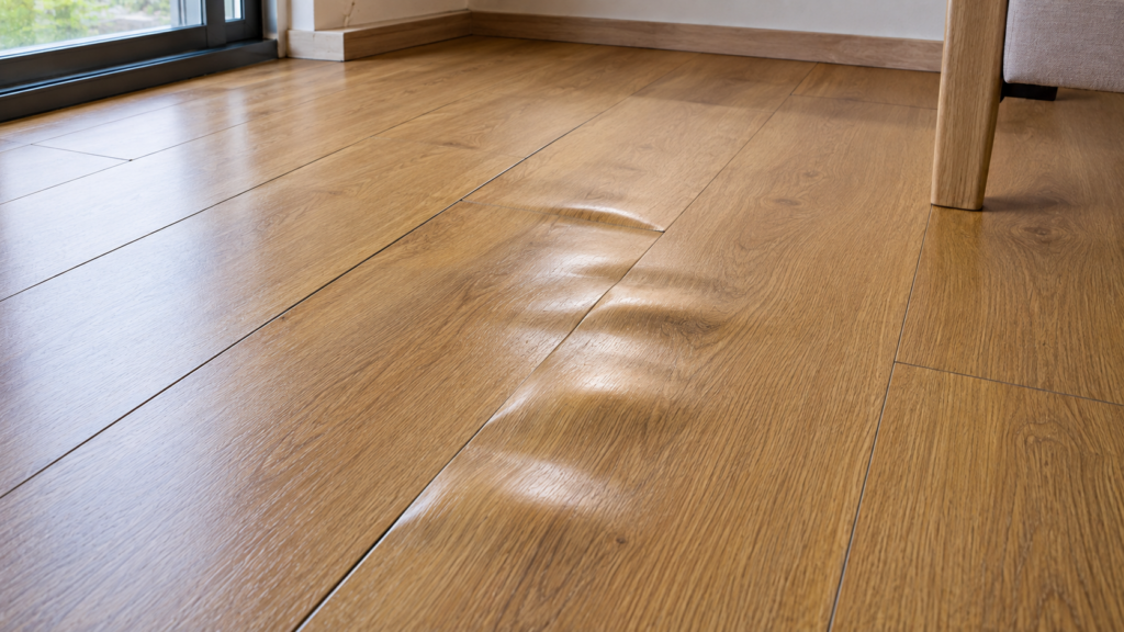 Bubbles on Laminate Flooring