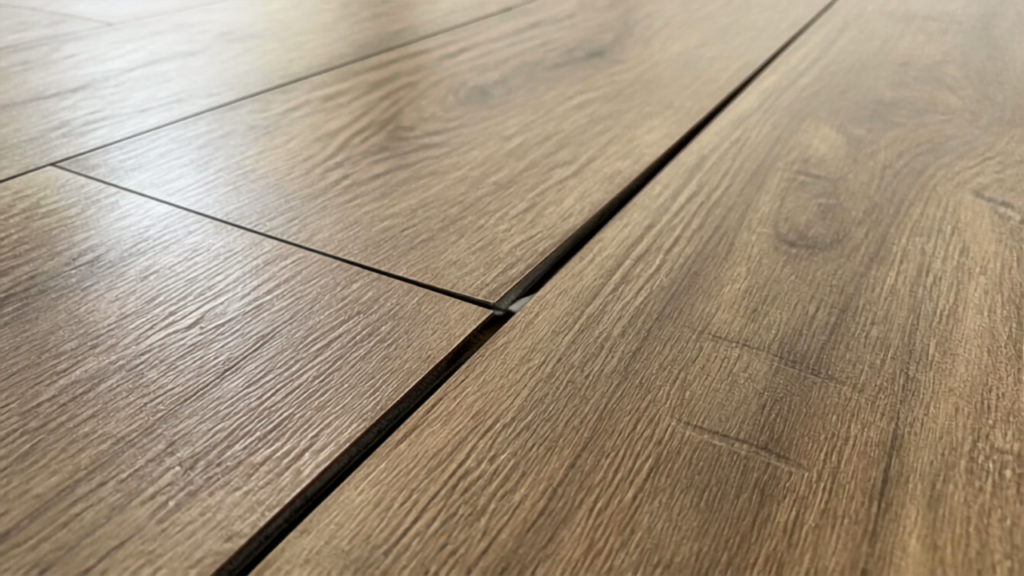 Gaps in vinyl plank flooring