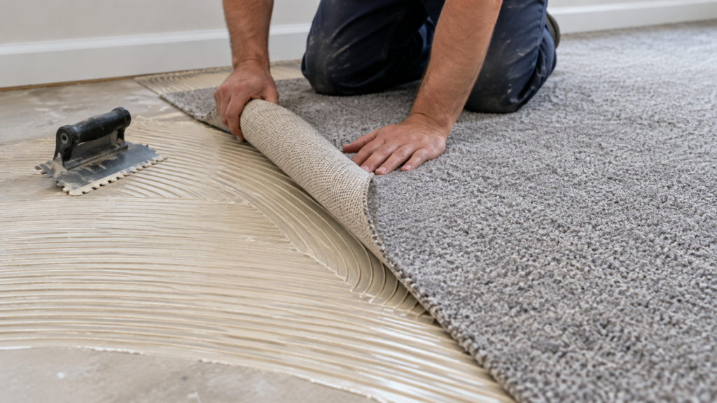 Glue-Down Carpet