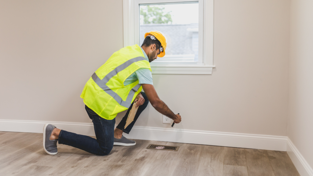 professional flooring inspector